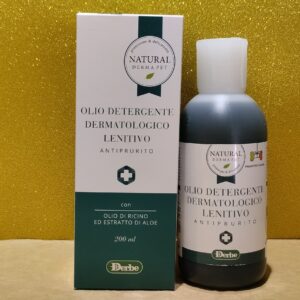 Olio detergente lenitivo cani e gatti bio